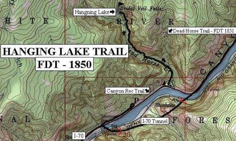 hanging lake map