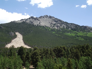 Twin Sisters Peak landslide