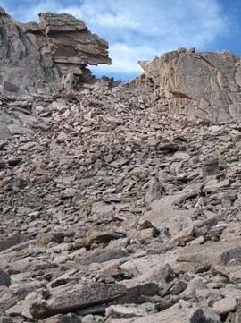 boulder-field and Keyhole