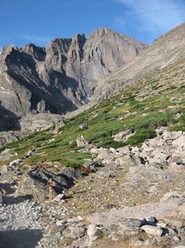 longs peak is one of the best hikes in Rocky Mountain National Park