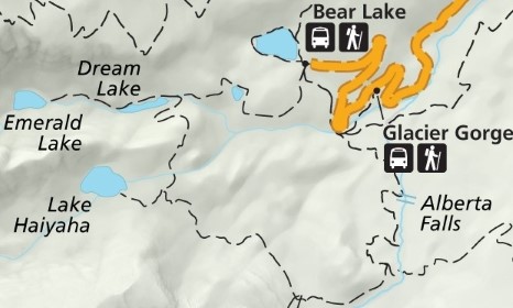 rocky mountain elevation map