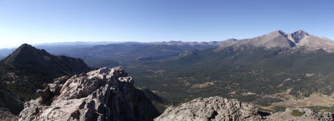 twin sisters peak view